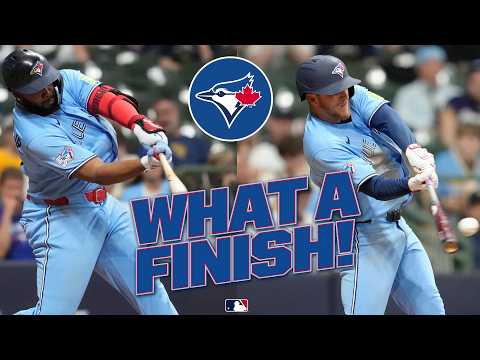 Blue Jays soar past Brewers in extras, fueled by Okamoto, Vlad Jr. and Straw 🇨🇦 (Full comeback!)