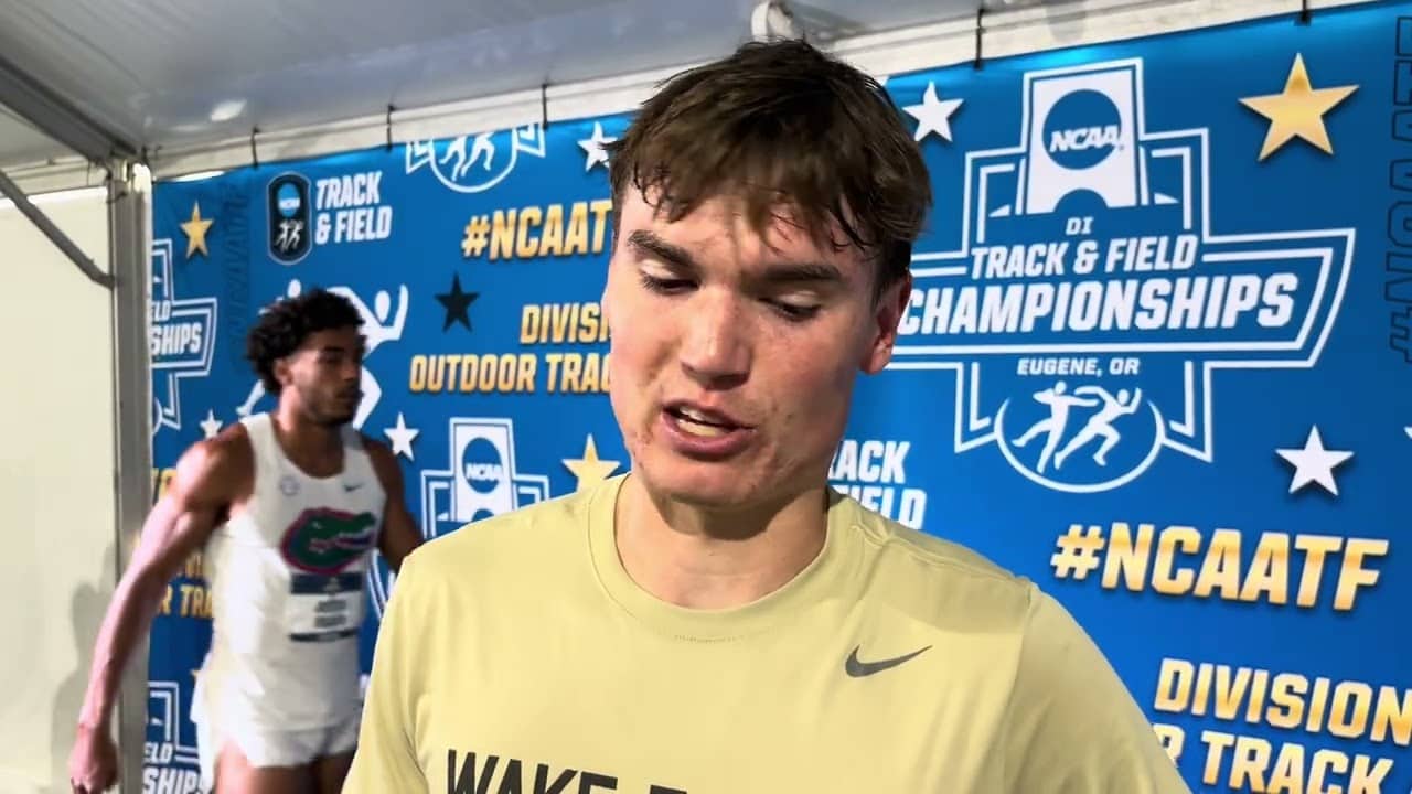 Rocky Hansen Proud Of Growth As A Racer, Details Injury Return After Placing 2nd In NCAA 5000m Final