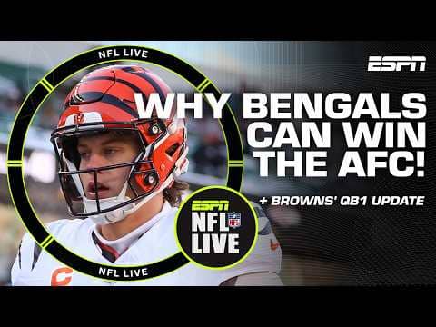 Bengals to THE SUPER BOWL⁉️ Why Cincinnati are Kevin Pelton's favorites to win the AFC | NFL Live
