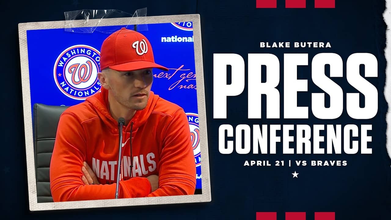 Blake Butera Press Conference | Nationals vs. Braves | April 22, 2026