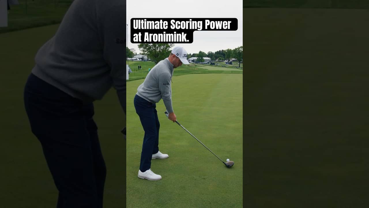 Swinging into the weekend w/ ultimate scoring power at Aronimink.