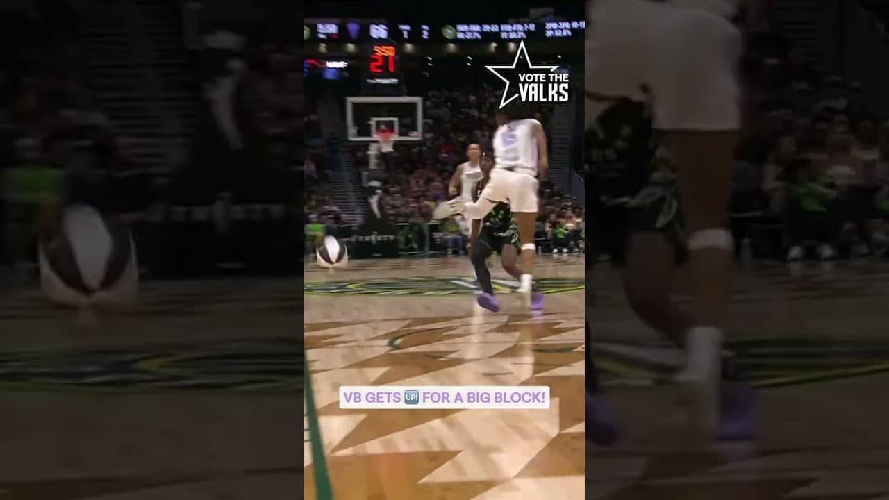 Veronica Burton Rejects It! 🚫🔥 #wnba #goldenstatevalkyries #shorts #veronicaburton