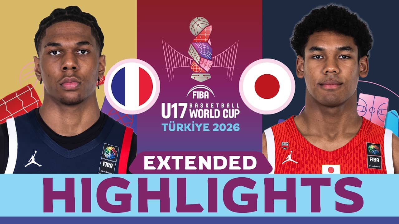 France 🇫🇷 deliver balanced effort vs. Japan 🇯🇵 for second win | HIGHLIGHTS | #FIBAU17 World Cup