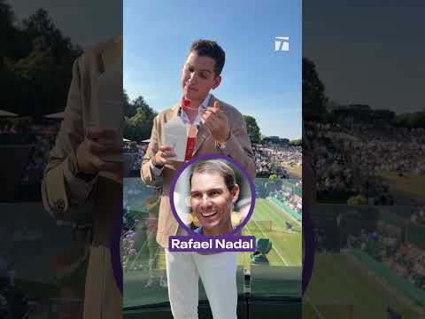 Strawberries and cream anyone? 🤣 #mattfriend #tennis #wimbledon