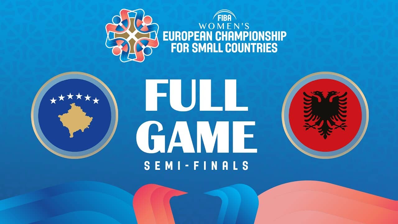 KOS v ALB | Full Basketball Game | FIBA Women's European Championship for Small Countries 2026