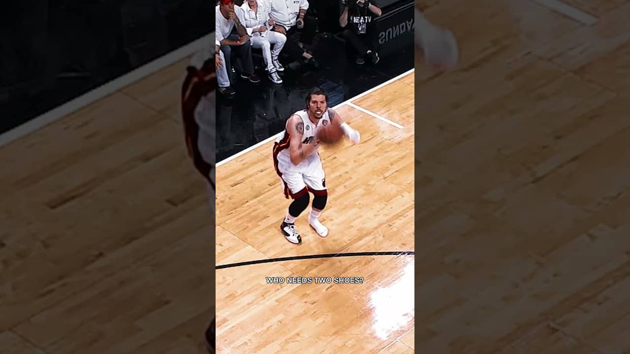 Mike Miller Played With ONE Shoe?! 🤯🤯🤯 #nba #champions #finals