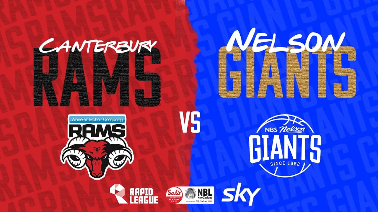 Canterbury Rams v Nelson Giants | Full Basketball Game | @SalsNBL  2026