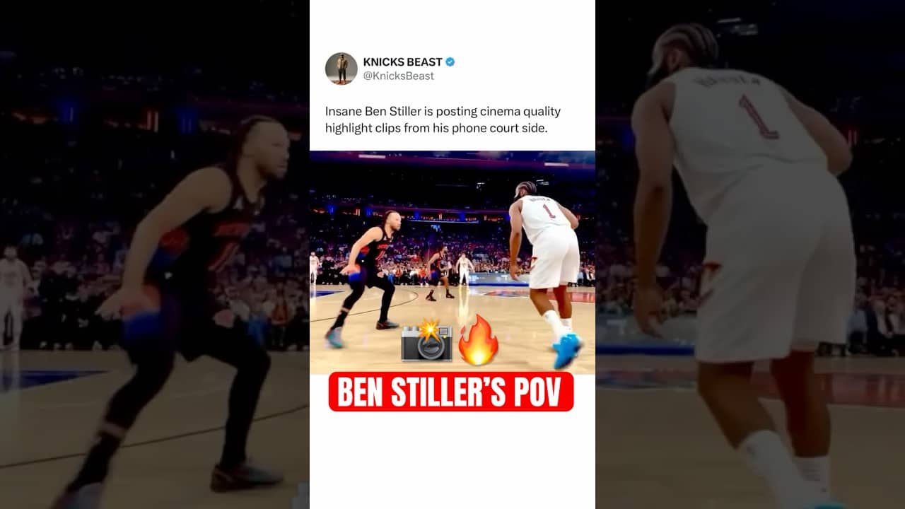 Director Ben Stiller in his bag 😂🔥