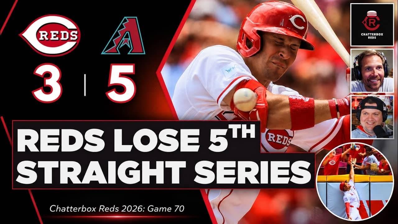 Chatterbox Reds Sunday Night: Cincinnati vs Arizona Diamondbacks LIVE MLB Postgame; Recap Highlights