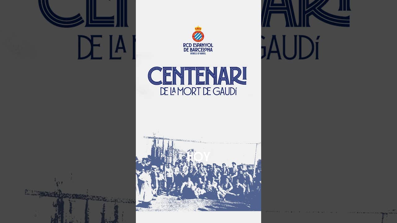 La #sagradafamilia y nuestros orígenes 🤍💙 ¿Os la sabíais?  #RCDE #Espanyol #Barcelona