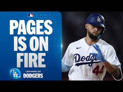 Pages for MVP?! Highlights from Andy Pages' INCREDIBLE start to the 2026 season!