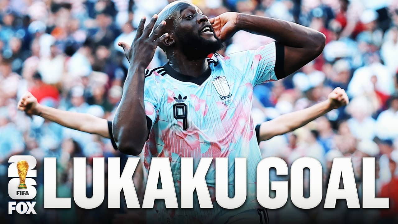 Belgium's Romelu Lukaku Scores Goal to Seal Win Against United States | 2026 FIFA World Cup™