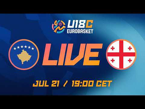 LIVE - Kosovo v Georgia | FIBA U18 Women's EuroBasket 2026 Division C | Group Phase