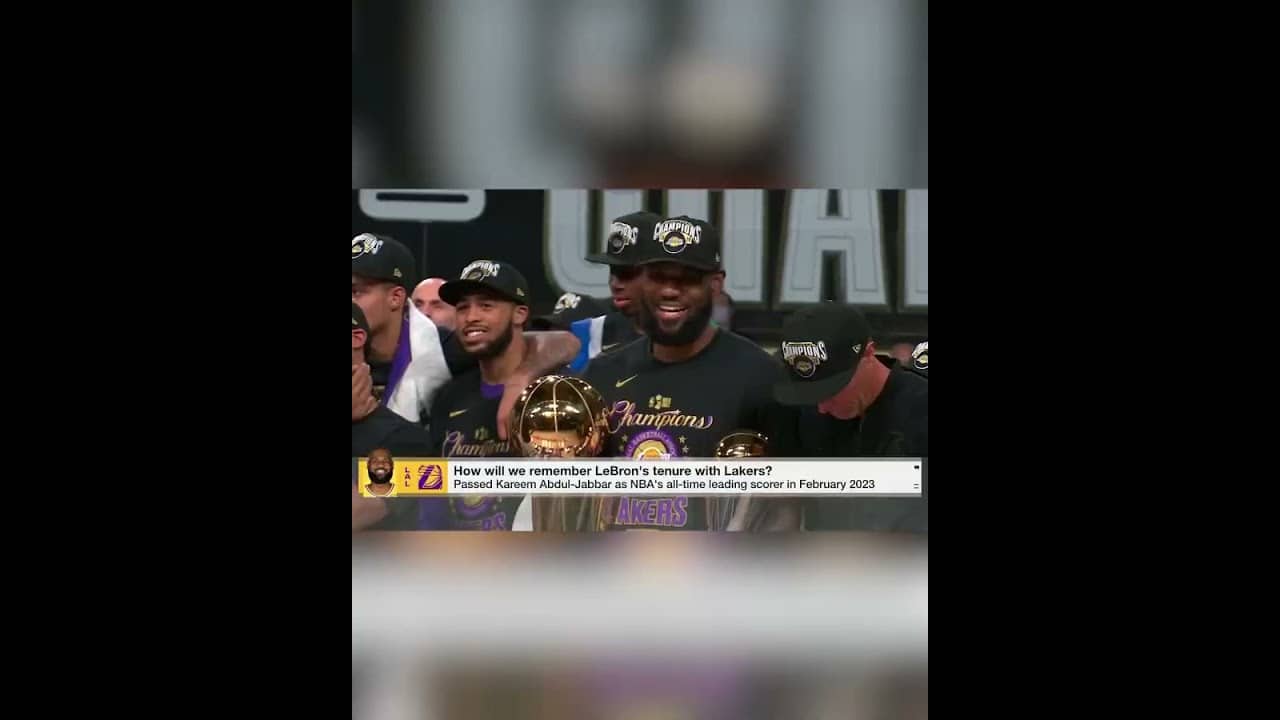 Perk believes LeBron James DESERVES a statue in Los Angeles 🏆