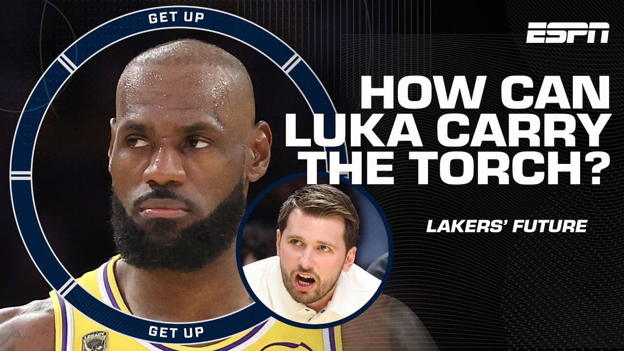Can Luka Doncic CARRY THE BURDEN of the Los Angeles Lakers without LeBron James? | Get Up