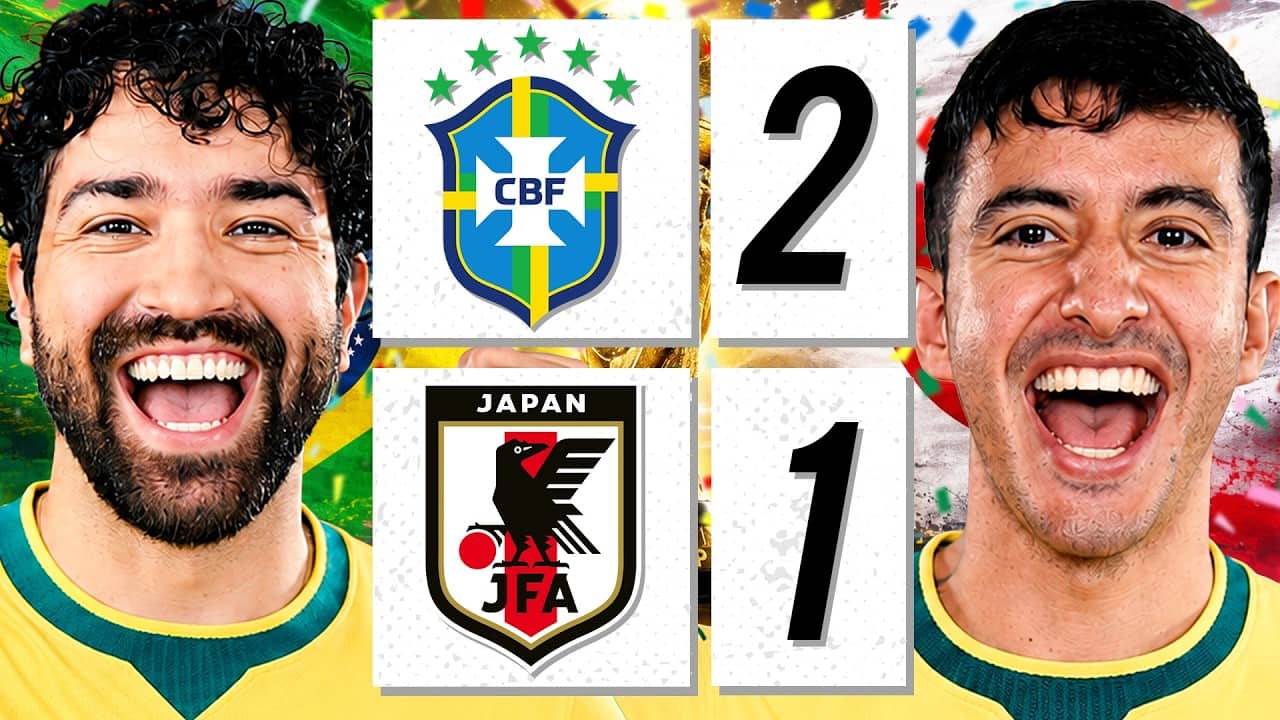 BRAZIL LAST MINUTE GAME-WINNER! 🔥 BRAZIL 2-1 JAPAN (REACTION)