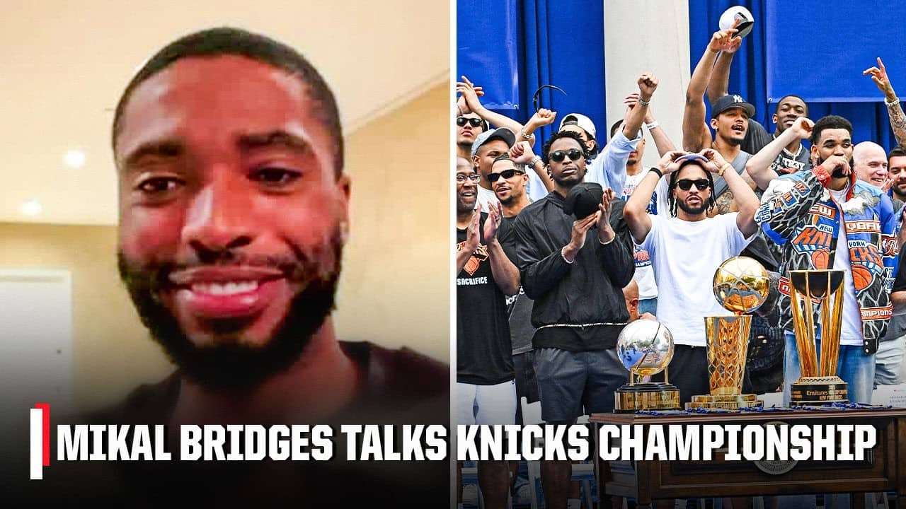 Mikal Bridges on why the Knicks should win ‘Best Team’ at the 2026 ESPYS