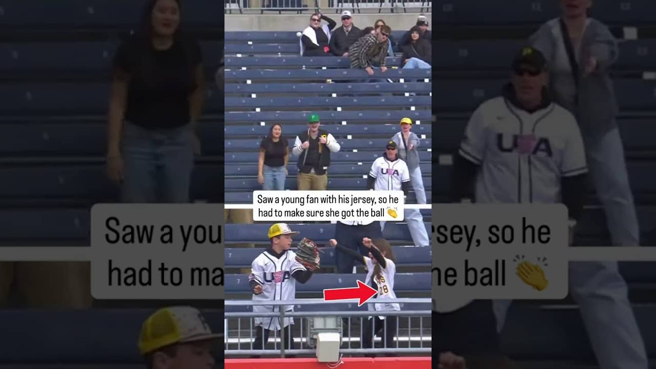 Jake Mangum made fans for life ❤️🙌