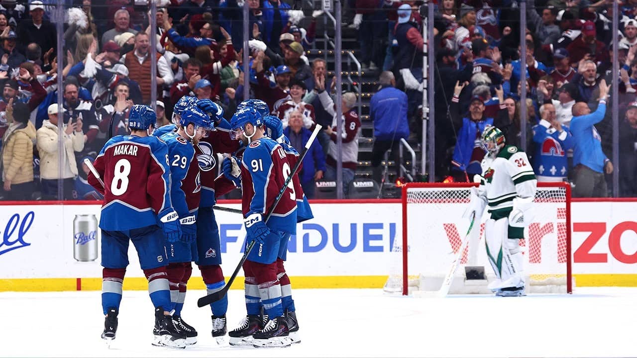 MACKINNON on the power play ICES Game 2!!