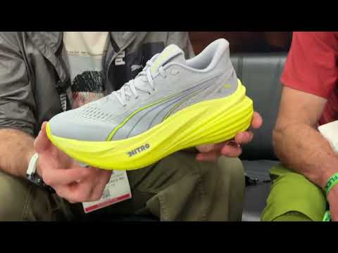 Puma introduces the MagMax Nitro 2, their most max cushioned shoe. 