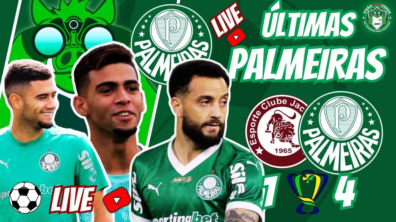 🚨#AOVIVO - PEGA A VISÃO: PÓS-JOGO JACUIPENSE 1X4 PALMEIRAS |  BRASILEIRÃO E MUITO MAIS DO VERDÃO