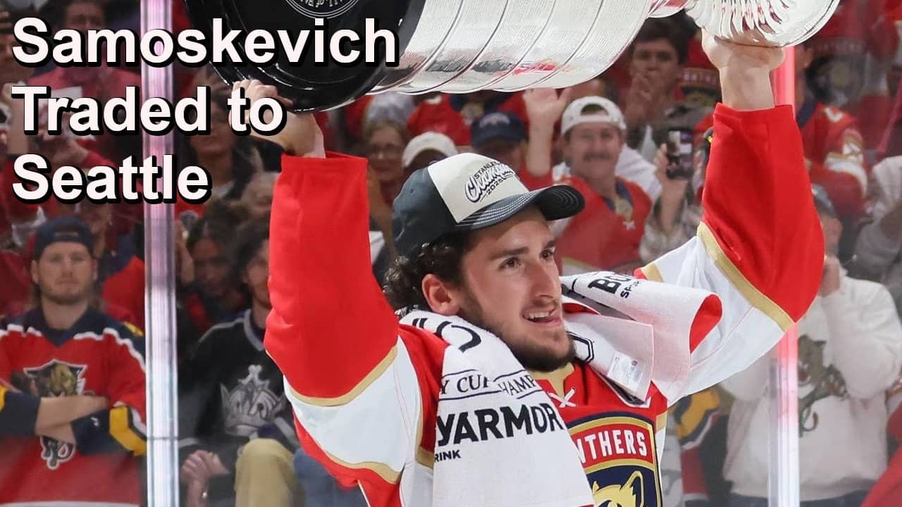 Panthers Trade Samoskevich to Kraken, Oilers Extend Dickinson, Rangers Extend Garand