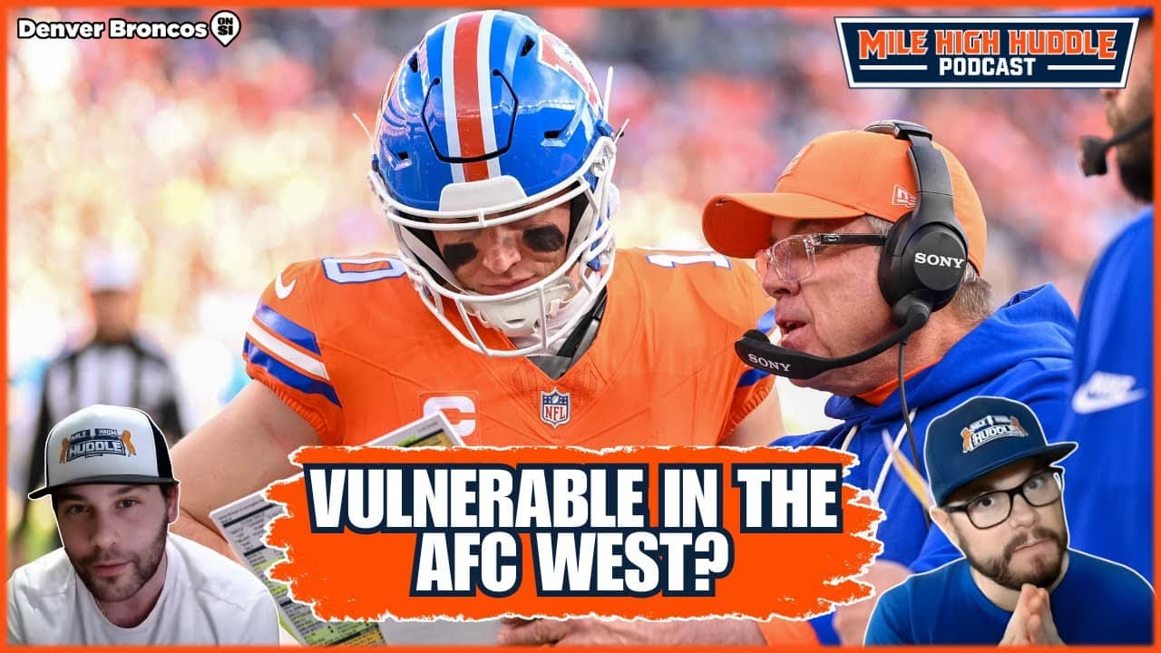 NFL Says Broncos Are Vulnerable to Losing AFC West Crown | MHH Podcast