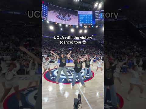 Newly-crowned NCAA champs UCLA shared their dance moves with Clippers Spirit 💙 (via @laclippers/TT)
