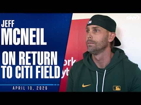 Jeff McNeil talks return to NY to play the Mets, his trade to the A's, Francisco Lindor relationship
