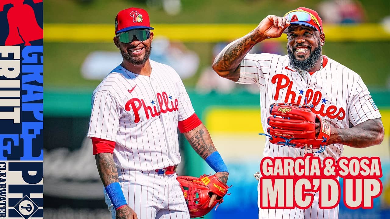 Edmundo Sosa and Adolis García MIC'D UP!