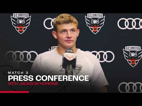 Jackson Hopkins Pre-Match Press Conference | D.C. United vs Inter Miami CF | MLS 2026