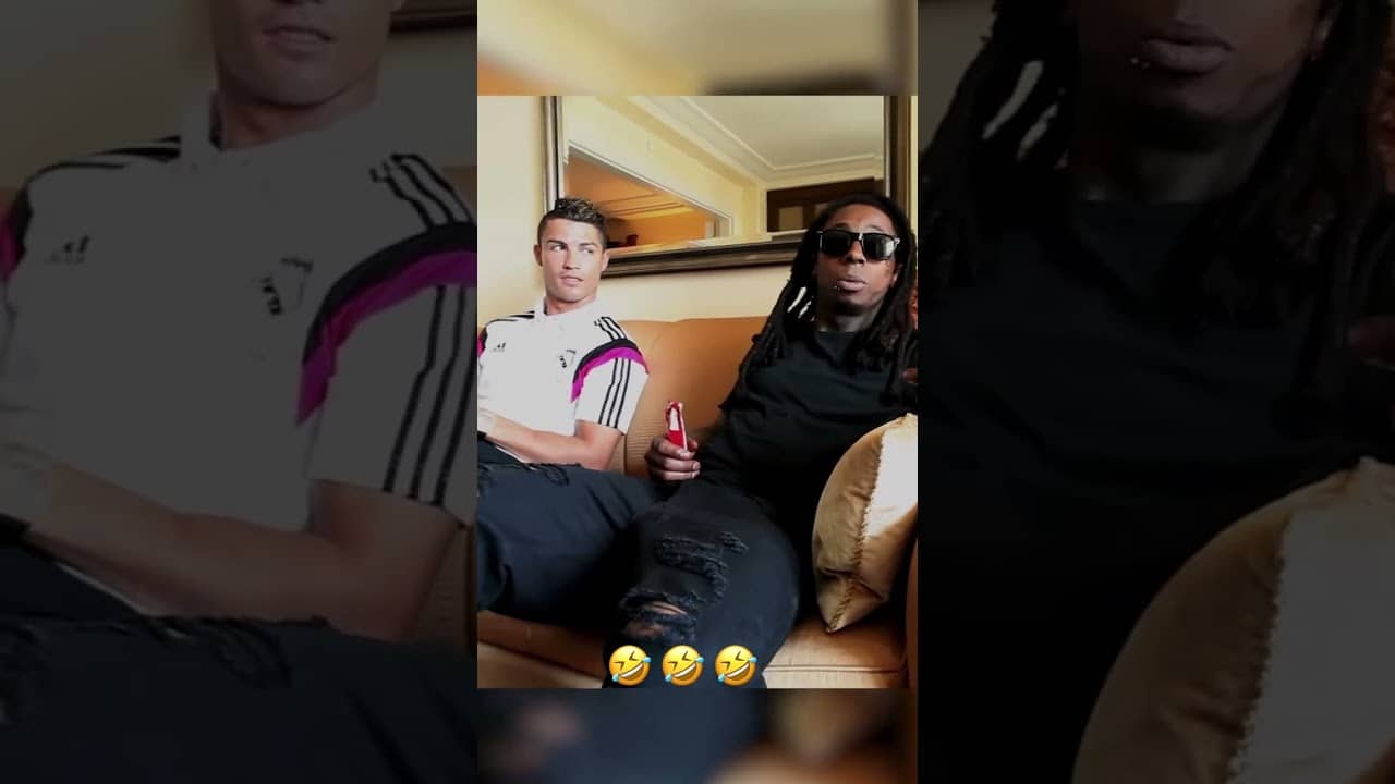 That time Cristiano Ronaldo was chilling with Lil Wayne 🤣 (via @lilwayne/TT)