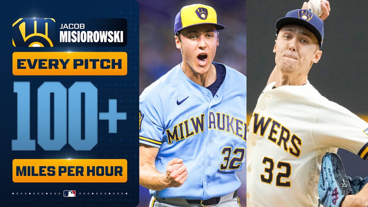 EVERY Jacob Misiorowski pitch over 100+ MPH in 2026 ... SO FAR! 🔥 | MLB Highlights