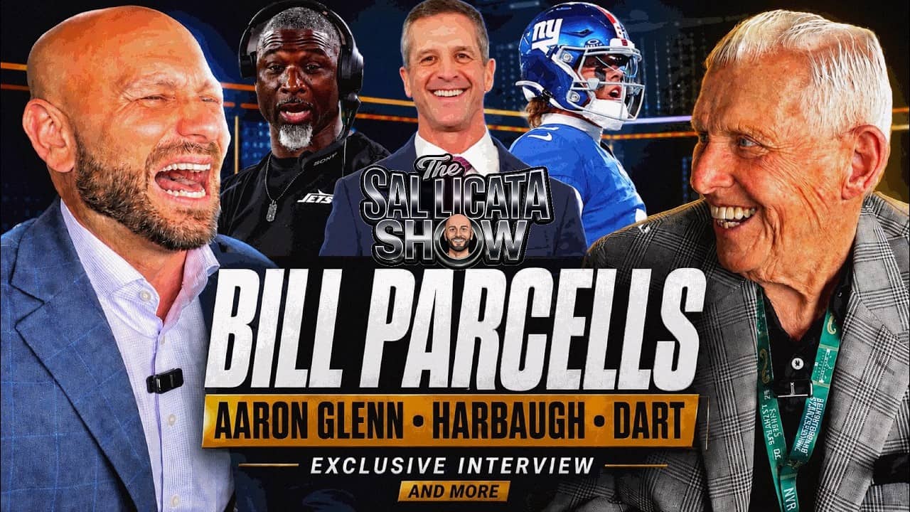Bill Parcells Gives His Honest Take On Aaron Glenn & Jaxson Dart and MORE!
