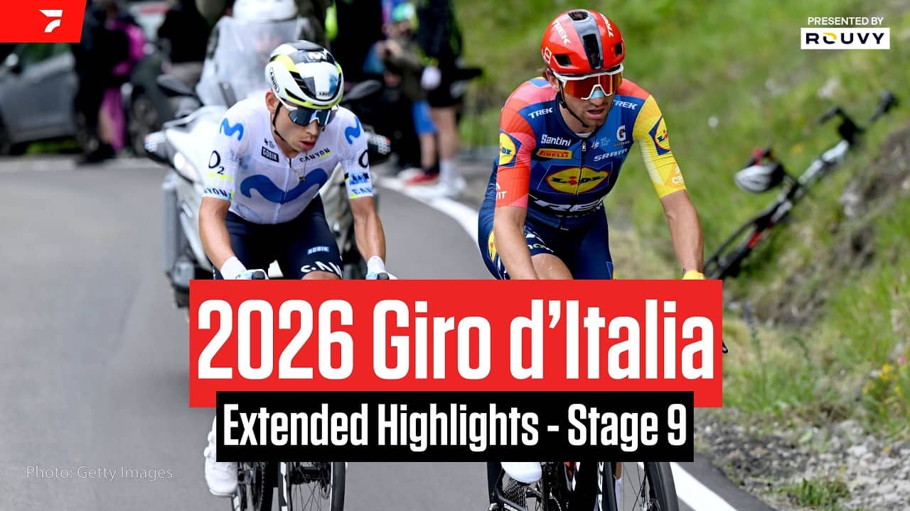Giro d'Italia 2026 Stage 9 Extended Highlights