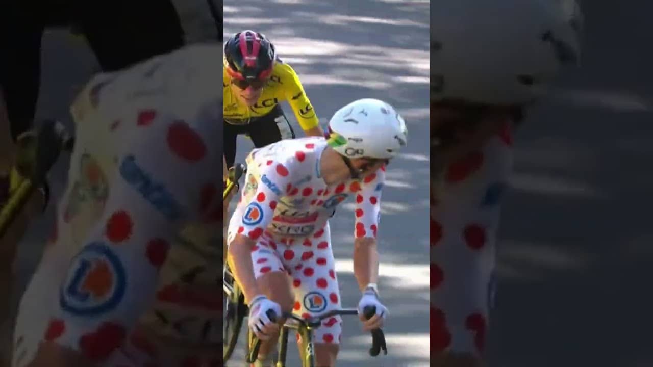 COMPLETE DOMINANCE! 👏 Isaac del Toro and Tadej Pogačar go 1-2 on Stage 2 of the Tour de France! 🔥