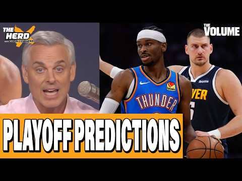 NBA Playoff PREDICTIONS + Colin right & wrong | Colin Cowherd: THE HERD