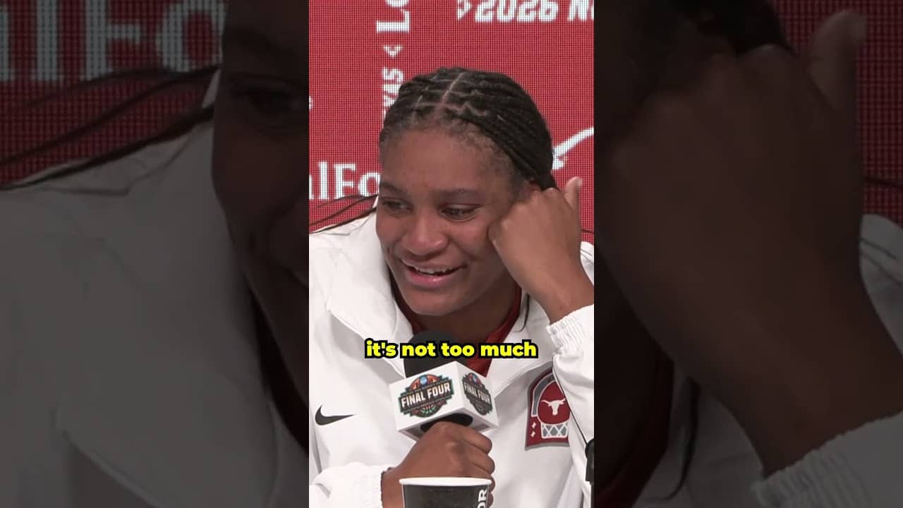 Madison Booker on Rori Harmon's impact at Texas 🧡 #shorts