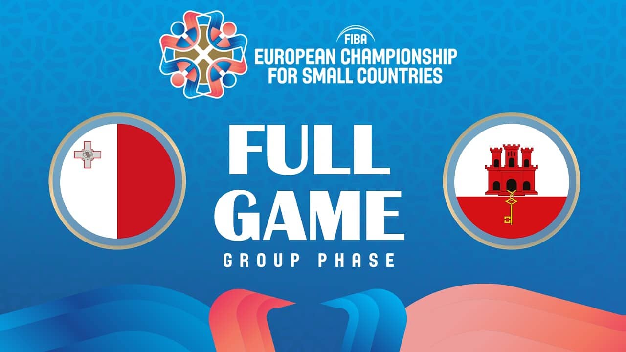 Malta v Gibraltar | Full Basketball Game | FIBA European Championship for Small Countries 2026
