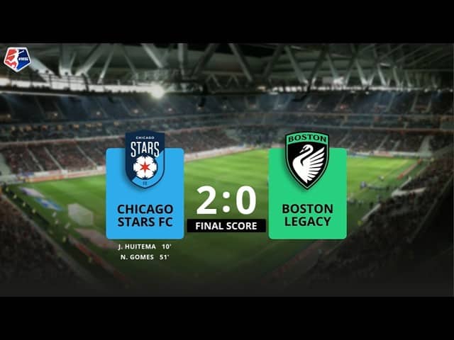 MATCH HIGHLIGHTS | Chicago Stars FC vs. Boston Legacy FC