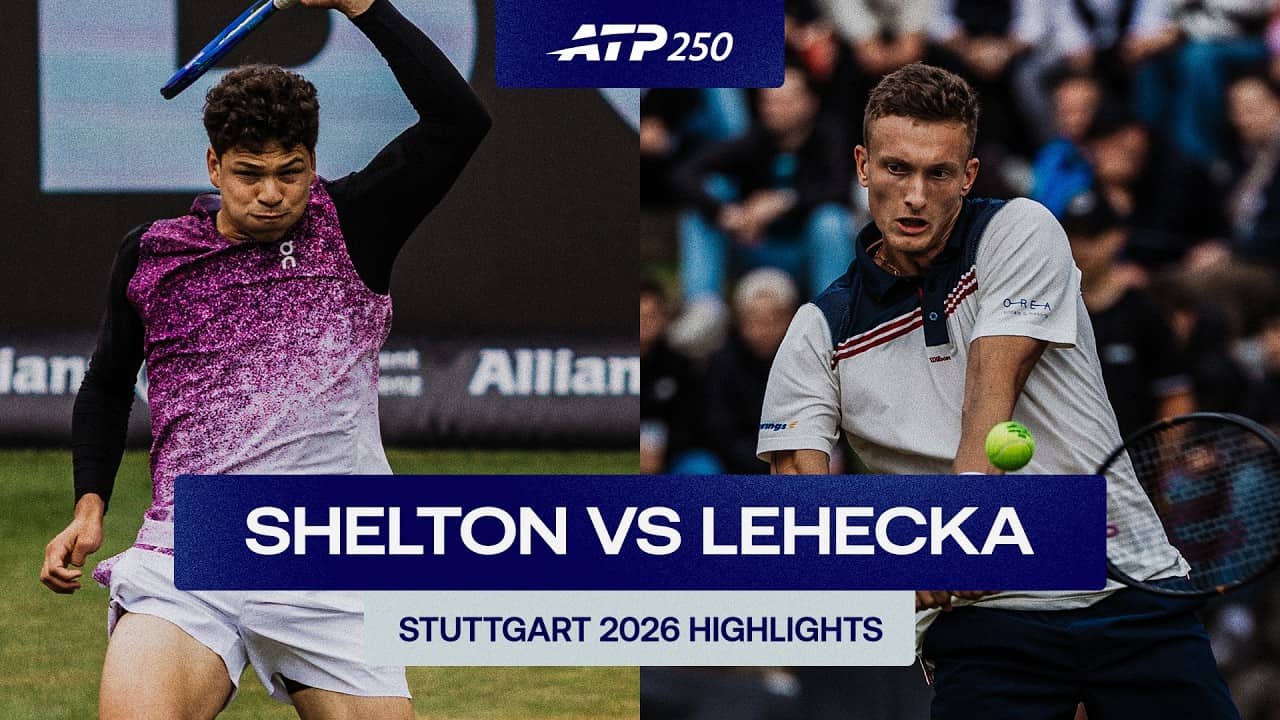 Ben Shelton vs. Jiri Lehecka Highlights | Stuttgart 2026 Semi-Final