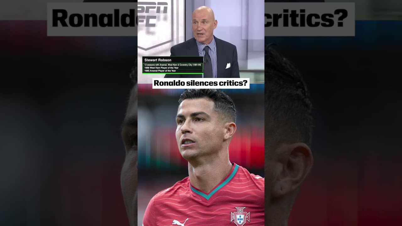 Cristiano Ronaldo showed ENOUGH pace