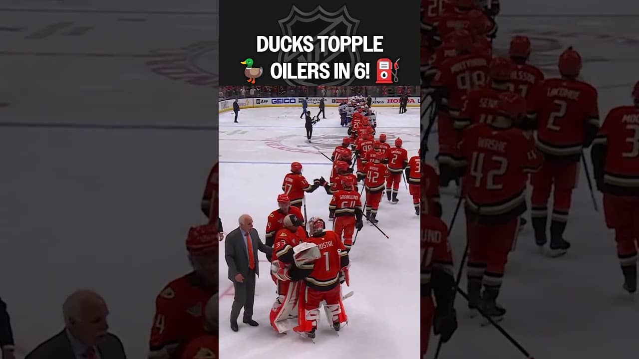 Ducks take it to Oilers in 6 🤝
