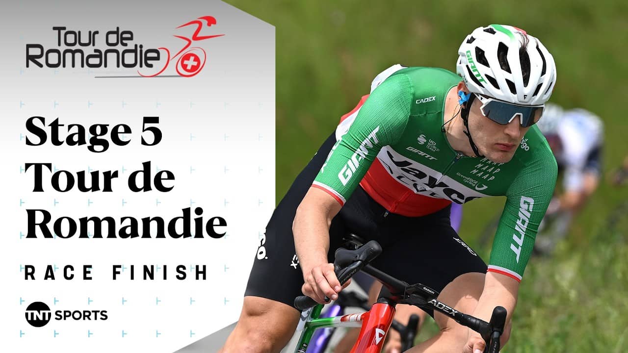 EASILY DOMINATED! 👏 | Men's 2026 Tour de Romandie Stage 5 Final KM's | TNT Sports Cycling
