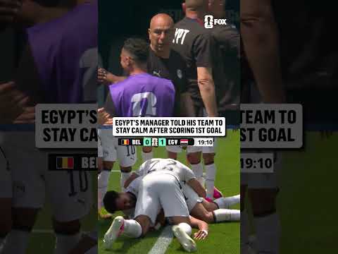 Egypt manager Hossam Hassan urged his team to not get carried away after scoring the opening goal 🇪🇬