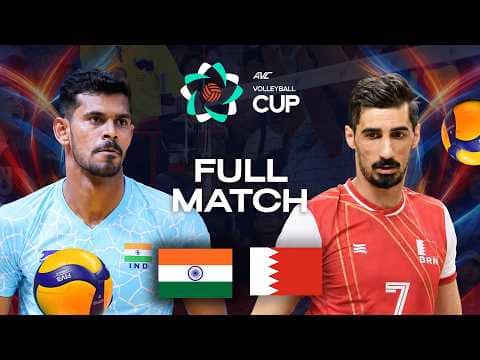 India vs. Bahrain - Pool Play | AVC Men's Cup 2026