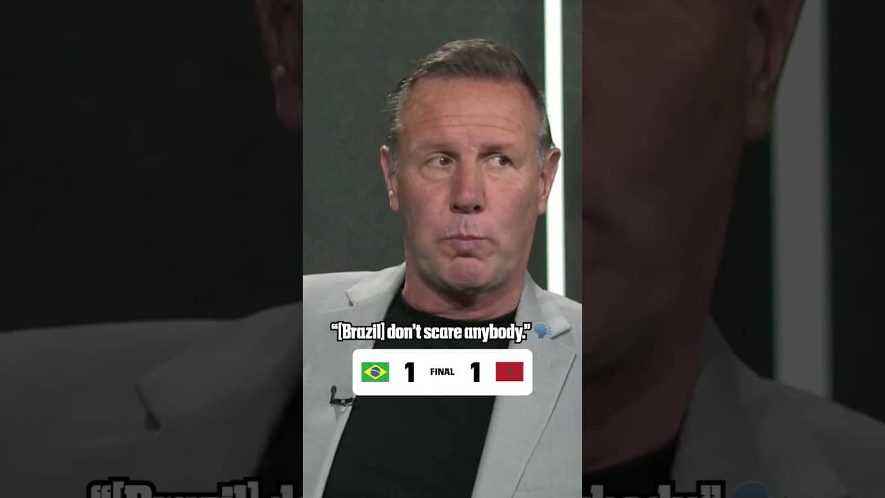 Craig Burley and Stewart Robson say Brazil aren't frightening 👀