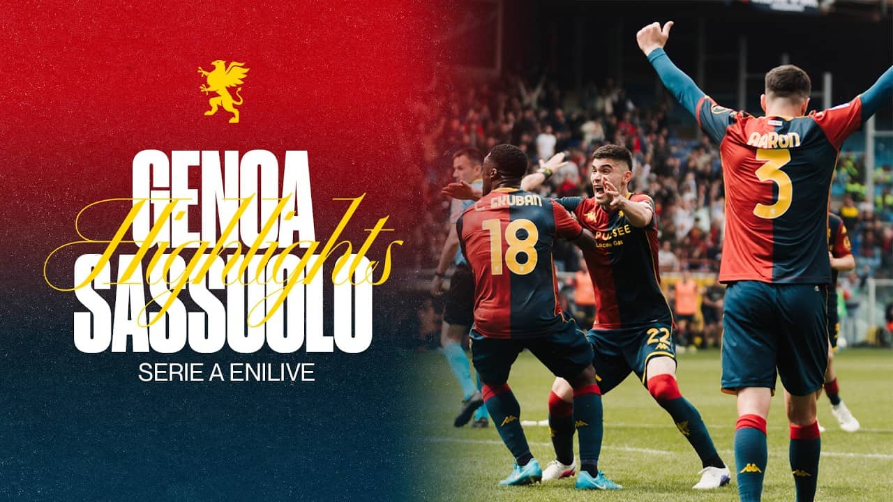 HL | GENOA 2-1 SASSUOLO | SERIE A ENILIVE 25/26