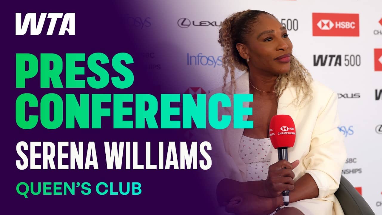 Why did you return? "Why not?" | Serena Williams Pre-Tournament Press Conference | 2026 Queen's Club