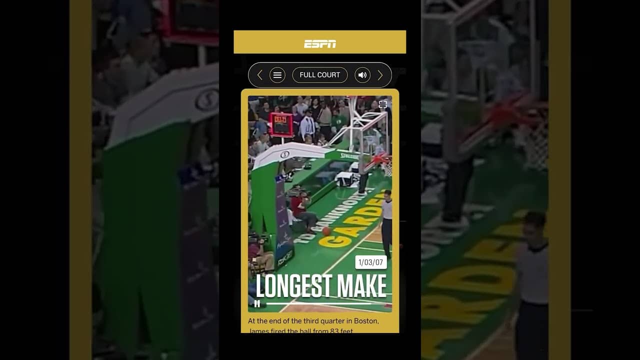 Relive 23 moments from LeBron's iconic 23-year career thus far 🔥